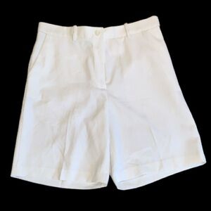 NWT  EP Pro Ladies' White Golf Shorts 100% Polyester